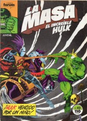Masa (la) (El increíble Hulk - Forum) -42- ¡Hulk vencido por un niño!