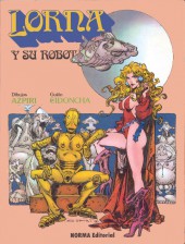 Lorna (Azpiri, en espagnol) -1a- Lorna y su robot
