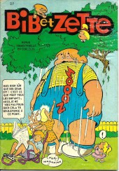 Bib et Zette (2e Série - Pop magazine/Comics humour) -27- L'histoire qui ne peut pas être racontée!