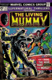 Supernatural Thrillers (Marvel Comics - 1972) -12- The War That Shook the World!