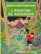 Jo, Zette et Jocko (Les Aventures de) -4B43- Le rayon du mystère 2e épisode, l'éruption du Karamako
