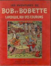 Bob et Bobette (2e Série Rouge) -3a1954- Lambique roi des éburons