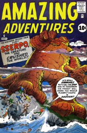 Amazing Adventures Vol.1 (1961) -6- SSERPO, The creature who crushed the world!!
