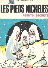 Les pieds Nickelés (3e série) (1946-1988) -54a1967- Les pieds nickelés agents secrets