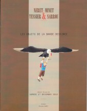 (Catalogues) Ventes aux enchères - Néret-Minet & Tessier - Néret-Minet, Tessier & Sarrou - Les Objets de la bande dessinée - samedi 1er décembre 2012 - Paris Drouot-Richelieu