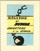 Réglisse et Jujube -MR1708- Gangsters à la gomme