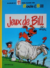 Boule et Bill -11a1984b- Jeux de Bill