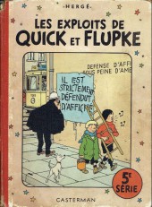 Quick et Flupke -3- (Casterman, couleurs) -5B10- Les exploits de quick et flupke, 5e série