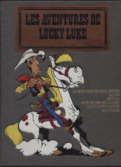Couverture de Lucky Luke (Intégrale luxe) -1A- Tomes 1 à 5
