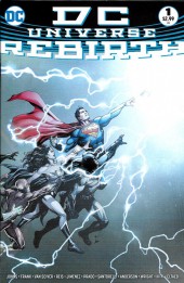 DC Universe: Rebirth (2016) -1- The Clock is Ticking Across the DC Universe!