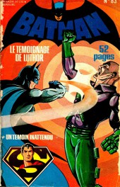 Batman (Interpresse) -83- Le témoignage de Luthor