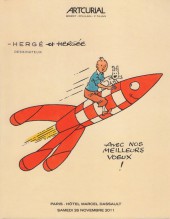 (Catalogues) Ventes aux enchères - Artcurial - Artcurial - l'univers du créateur de Tintin - Paris - Hôtel Marcel Dassault - 26 novembre 2011
