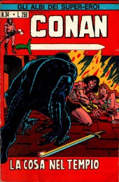 Albi dei Super-Eroi (Gli) -34- Conan: La Cosa nel Tempio