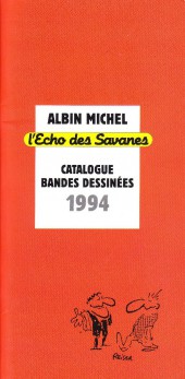 Couverture de (Catalogues) Éditeurs, agences, festivals, fabricants de para-BD... - Albin Michel - 1994 -Catalogue