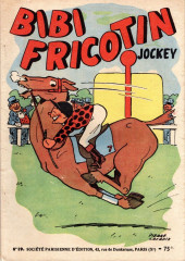 Bibi Fricotin (2e Série - SPE) (Après-Guerre) -19- Bibi Fricotin jockey
