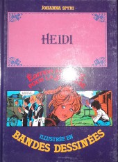 Édition adaptée pour la jeunesse, illustrée en bandes dessinées - Heidi