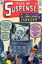 Tales of suspense Vol. 1 (1959) -35- The Deadly Challenge of Zarkorr!