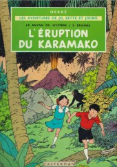 Jo, Zette et Jocko (Les Aventures de) -4B38- Le Rayon du Mystère 2e épisode, L'éruption du Karamako