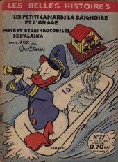Les belles histoires Walt Disney (2e série) -77- Les petits canards la baignoire et l'orage