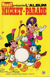 Mickey Parade -1REC31- 1re série - Album n°31 (n°50 et n°51)