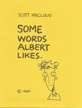 Five Little Comics (1995) - Some Words Albert Likes