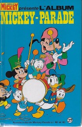 Mickey Parade -1REC27- 1re série - Album n°27 (n°42 et n°43)
