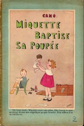 Miquette  -2- Miquette baptise sa poupée