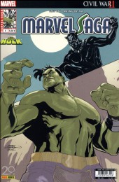 Couverture de Marvel Saga (3e série - 2016) -6- Hulk : Civil War II
