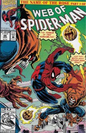 Web of Spider-Man Vol. 1 (Marvel Comics - 1985) -86- The Name of the Rose: part 3