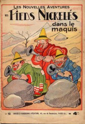 Les pieds Nickelés (2e série) (1929-1940) -12a37- Dans le maquis