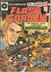 Flash Gordon (Éditions Héritage) -7- L'attaque des hommes-sauterelles