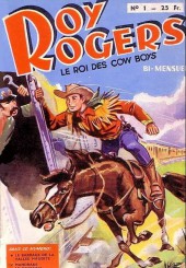 Roy Rogers, le roi des cow-boys (1re série) -1- Le barrage de la vallée maudite