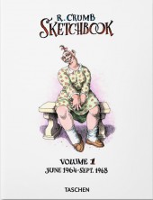 R. Crumb Sketchbook -1- Volume 1 June 1964 - Sept. 1968