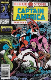Captain America Vol.1 (1968) -361- Blood Stone part 5: Lair of the Living Mummy