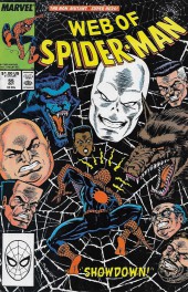 Web of Spider-Man Vol. 1 (Marvel Comics - 1985) -55- Showdown