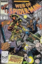 Web of Spider-Man Vol. 1 (Marvel Comics - 1985) -56- Skin-Deep