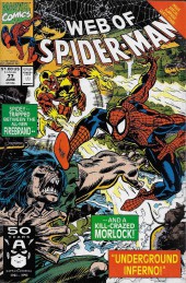 Web of Spider-Man Vol. 1 (Marvel Comics - 1985) -77- Home is Where the Terror is !