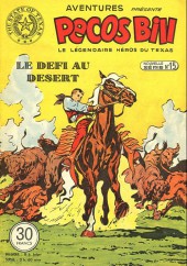 Pecos Bill (Aventures de) (PEI 1re série) -15- Le défi au désert