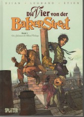 Les quatre de Baker Street (en allemand) -1- Das Geheimnis des Blauen Vorhangs