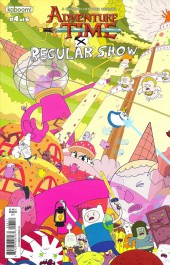 Couverture de Adventure Time x Regular Show -4A- Adventure Time x Regular Show Part 4 Of 6