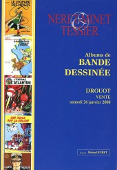 Couverture de (Catalogues) Ventes aux enchères - Néret-Minet & Tessier - Néret-Minet et Tessier - Albums de bande dessinée