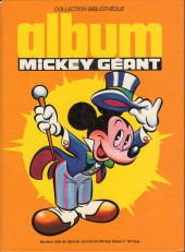 Mickey Géant (album) -1615bis- Numéro relié de spécial journal de mickey géant n° 1615 bis