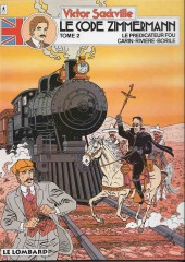 Victor Sackville -2a1996- Le code Zimmermann Tome 2 - Le prédicateur fou