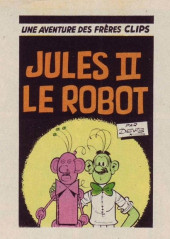 Frères Clips (Une aventure des) -MR1622- Jules II le robot