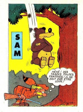 Sam et l'ours -MR1633- Pas à pas avec sam