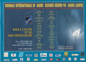 (Catalogues) Expositions - Biennale Internationale de Bande Dessinée Bédébu 98 - Raoul Cauvin