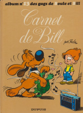 Boule et Bill -13a1985- Carnet de Bill