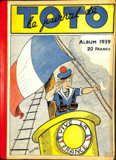 (Recueil) Le journal de Toto -1939- Recueil 1938-1939 (n° 87 à 135)