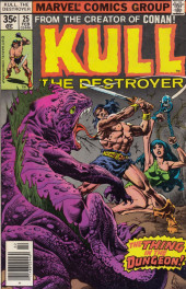 Kull the Conqueror Vol.1 (1971) -25- A lizard's throne