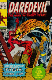 Daredevil Vol. 1 (Marvel Comics - 1964) -72- Lo! The Lord of the Leopards!